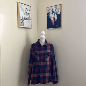 SHEIN Multicolor Plaid Shirt